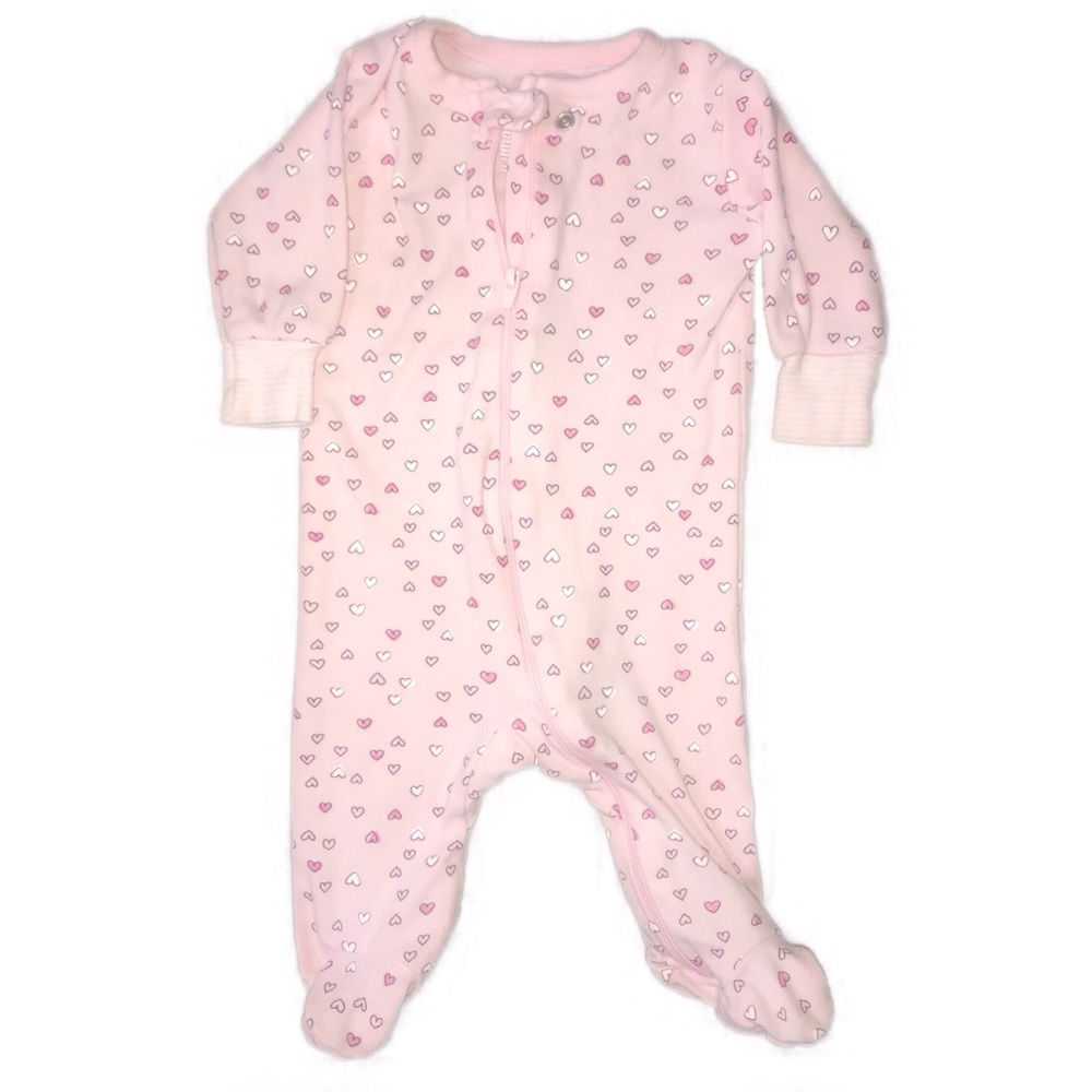 ❤️✨ 2 for $10 or 4 for $15✨ 0-3M Pink Footies